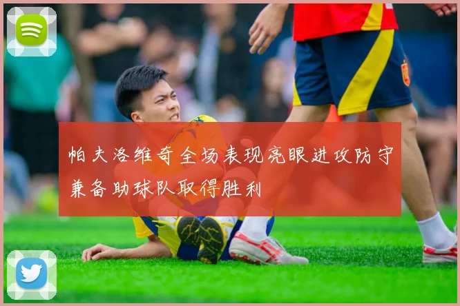 帕夫洛维奇全场表现亮眼进攻防守兼备助球队取得胜利