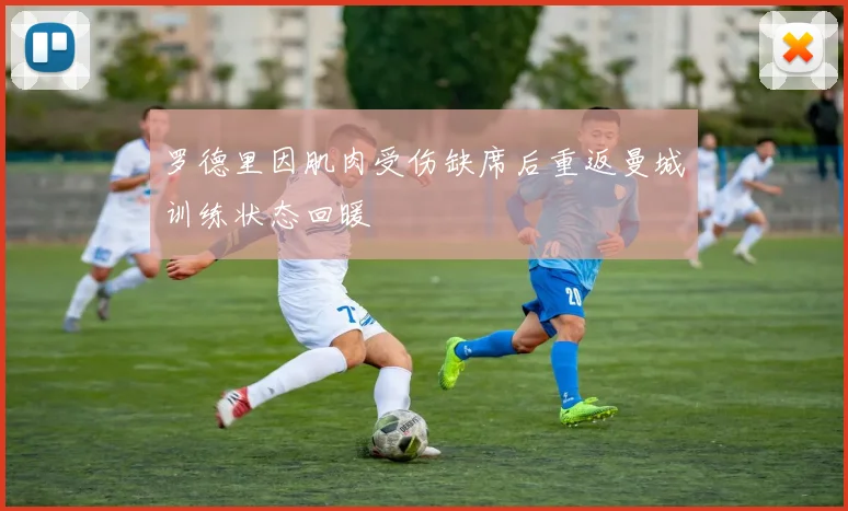 罗德里因肌肉受伤缺席后重返曼城训练状态回暖